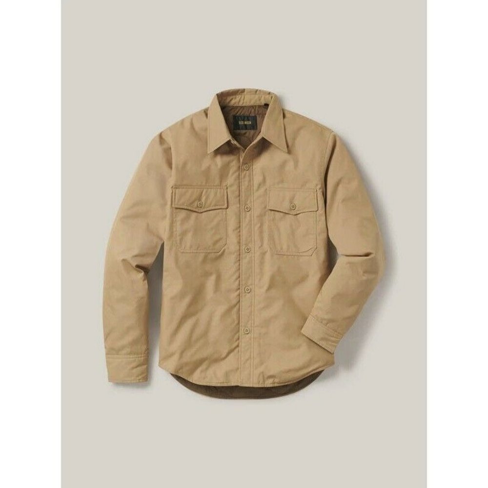 Buck Mason Desert Khaki Storm Stopper CPO Jacket